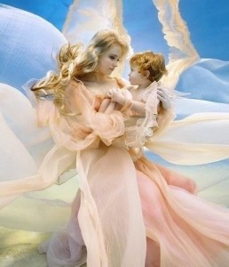 angel and baby